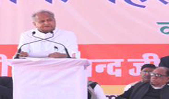 राजस्थान जैसी योजनाएं पूरे देश में कहीं भी नहीं-गहलोत