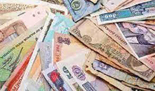 विदेशी मुद्रा भंडार 10.42 अरब डॉलर बढ़कर 572 अरब डॉलर पर