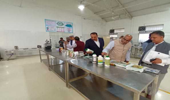 उद्यान राज्यमंत्री दिनेश प्रताप सिंह बेंगलुरु दौरे पर