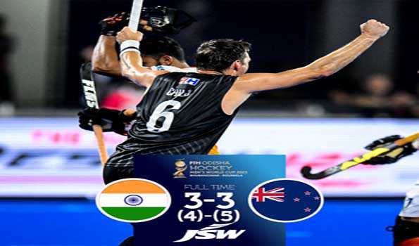 न्यूजीलैंड ने भारत को विश्व कप से बाहर किया