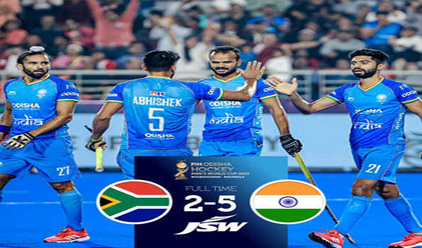 विश्व कप में नौंवे स्थान पर रहा भारत
