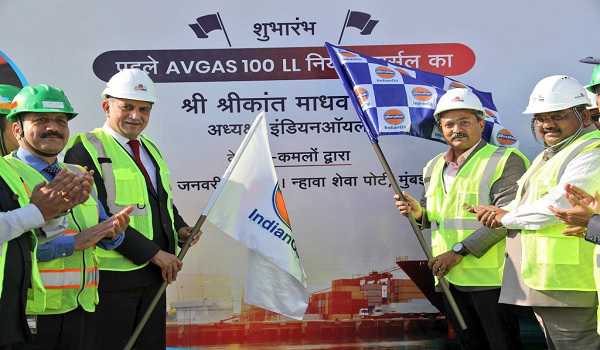 IndianOil exports 1st consignment of AVGAS 100 LL to Papua New Guinea from JNPT