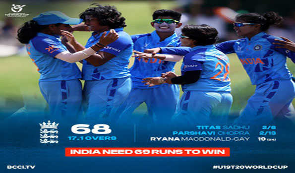 भारत के खिलाफ इंग्लैंड 68 रन पर ढेर