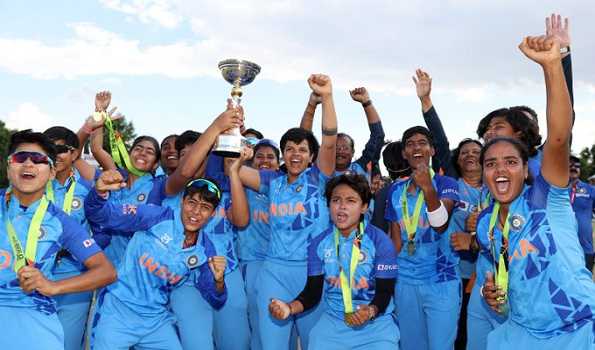 India beat Eng, lift inaugural ICC U19 Women's T20 WC