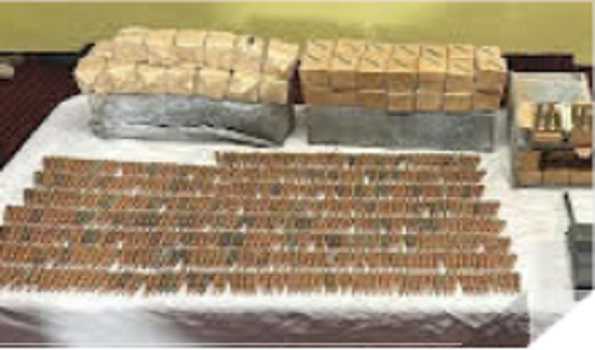 Security forces bust arms & ammunition dump in Machhal: J&K Police