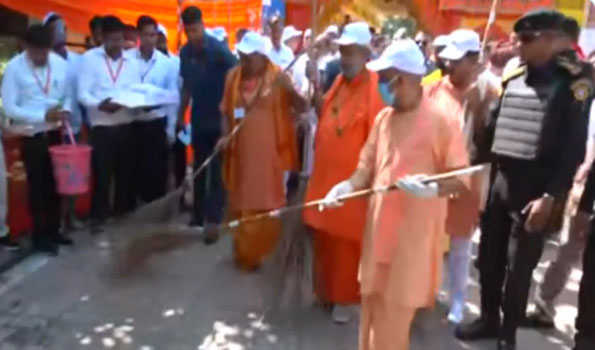 Developing Naimisharanya Dham on lines  of Ayodhya is priority of Govt : Yogi