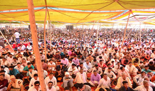 डेरा सच्चा सौदा ने जयपुर में फिर फिर दिखाई अपनी ताकत