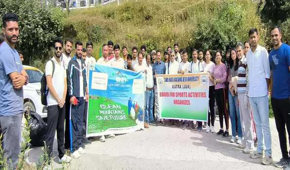 Participants traverse nature's path to spiritual bliss at Patnitop-Gouri Kund eco trail in J&K’s Udhampur