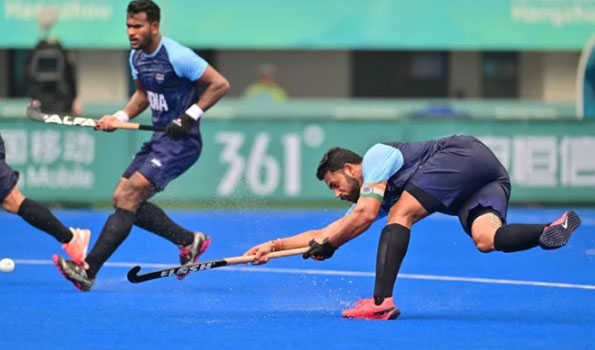 Indian Men's Hockey Team beats Bangladesh 12-0 in Asian Games