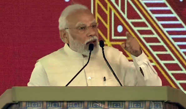 MP: PM Modi denounces Cong as a power-lusting enemy of progress