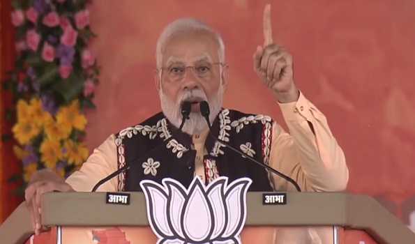 Cong has inked secret deal with foreign power: PM Modi