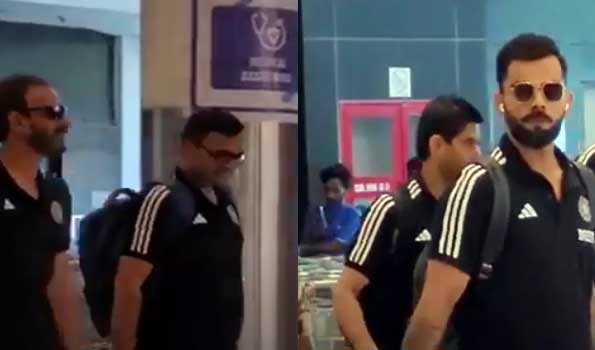 India, Australia teams land in Chennai for marquee ODI World cup contest on Oct 8
