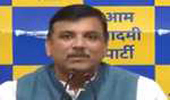 संजय सिंह के आवास पर ईडी की छापेमारी