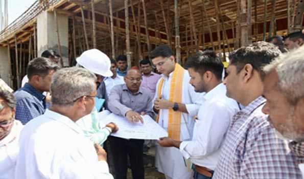 पायलट ने किये 43 करोड रूपये के विकास कार्यों का शिलान्यास एवं लोकार्पण