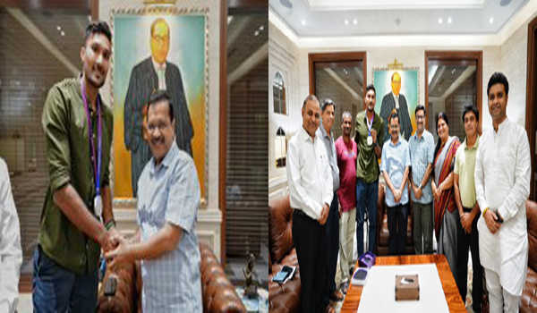 केजरीवाल ने शानदार उपलब्धि हासिल करने वाले दिव्यांगों को किया सम्मानित