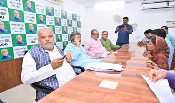 बिना प्रमाण और तथ्य के आराेप लगाना भाजपा की पुरानी आदत : जदयू