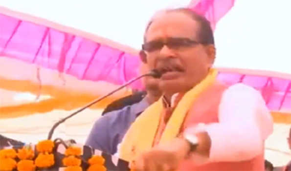 कांग्रेस के राज में हुयी केवल बर्बादी और तबाही: शिवराज
