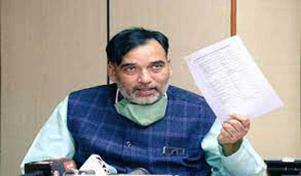 गोपाल राय ने वायु प्रदूषण से निपटने के लिए भूपेंद्र यादव को लिखा पत्र