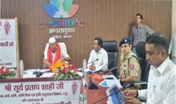 दीपोत्सव के मद्देनजर अधिकारी गुणवत्ता पूर्वक करें कार्य: शाही