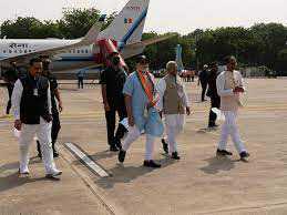 नरेंद्र मोदी पहुंचे ग्वालियर