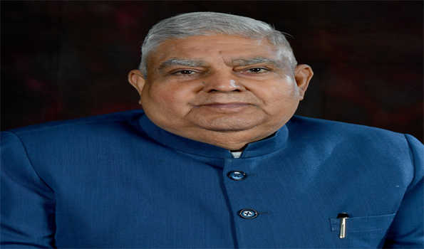 धनखड़ ने दुर्गा पूजा की राष्ट्र को बधाई दी