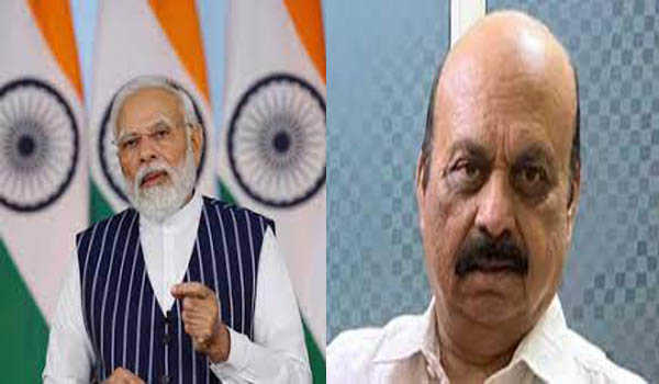 प्रधानमंत्री ने फोन कर बोम्मई के स्वास्थ्य की जानकारी ली