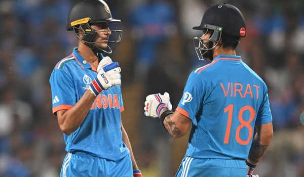 आईसीसी बल्लेबाजी रैकिंग में शीर्ष पर पहुंच सकते है गिल