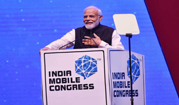 मोदी ने आईएमसी 2023 का उद्घाटन किया,नेटवर्क उपकरण में आत्मनिर्भरता को सुरक्षा के लिए जरूरी बताया