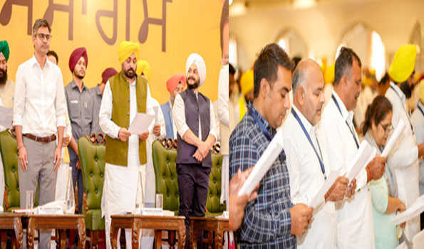 देश को भ्रष्टाचार, बेरोजगारी से मुक्त कराने के लिए काम करना होगा: मान