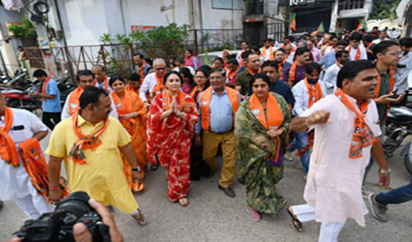 भाजपा की सरकार आने पर हर छोटी समस्या का होगा समाधान-दिया