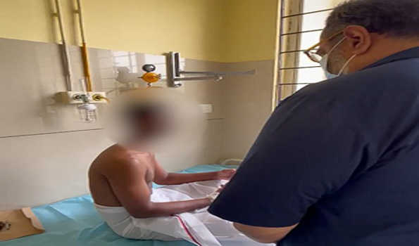 केरल विस्फोट: चन्द्रशेखर ने घायलों से मुलाकात की