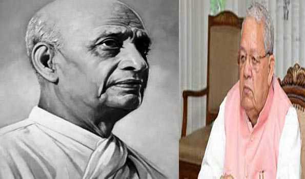 मिश्र ने पटेल की जयंती पर उन्हें किया नमन