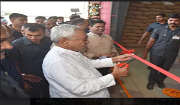 नीतीश ने इथेनॉल संयंत्र का किया शुभारंभ