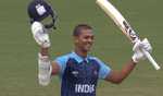 Asiad cricket: India post 202/4 as Jaiswal cracks maiden T20Is century