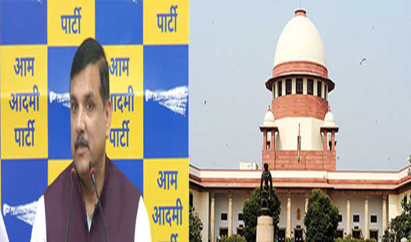 आप सांसद संजय सिंह ने खटखटाया उच्चतम न्यायालय का दरवाजा
