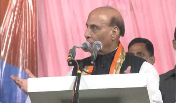 मध्यप्रदेश अकेला राज्य जिसकी औद्योगिक विकास दर 24 प्रतिशत-राजनाथ