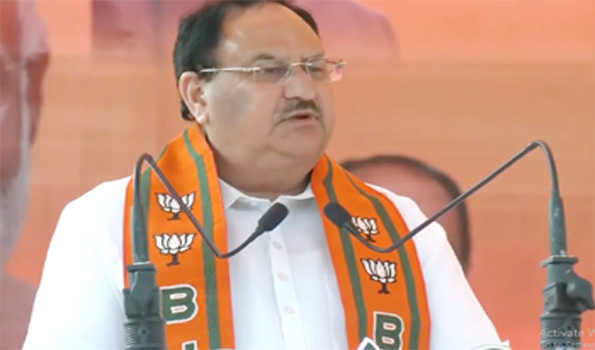 कांग्रेस की सरकार घोटाले की सरकार-नड्डा