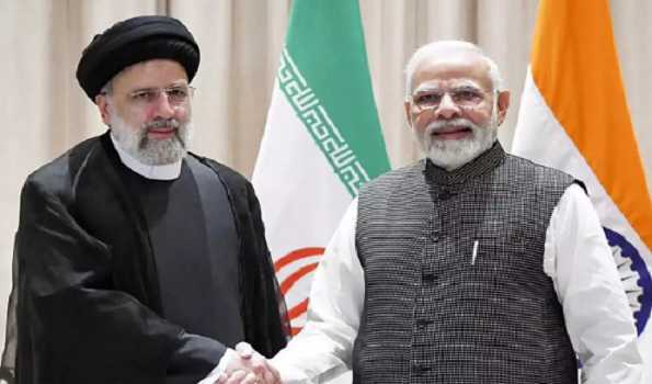 मोदी ने ईरानी राष्ट्रपति से टेलीफोन पर बात