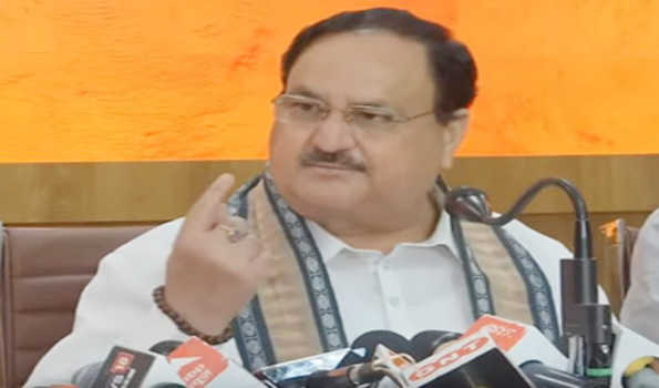 नड्डा खरगोन और इंदौर जिले के दौरे पर रहेंगे आज