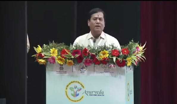 आयुर्वेद का वैश्विक ताना बाना तैयार किया जा रहा है: सोनोवाल