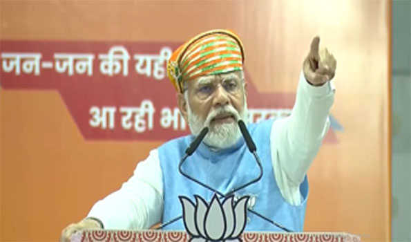 राजस्थान में भाजपा सरकार आने पर बड़े बड़े मगरमच्छों को भी नहीं छोड़ा जायेगा: मोदी