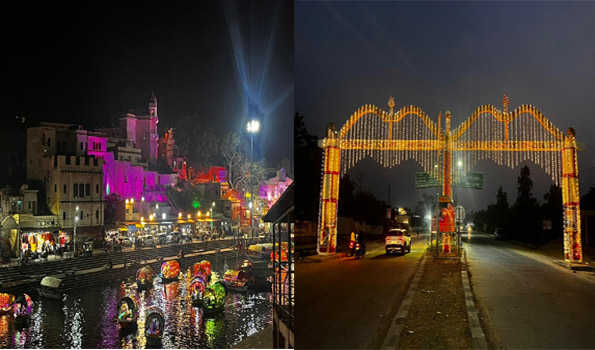 दीपावली मेले के लिए चित्रकूट दुल्हन की तरह सजकर हुआ तैयार