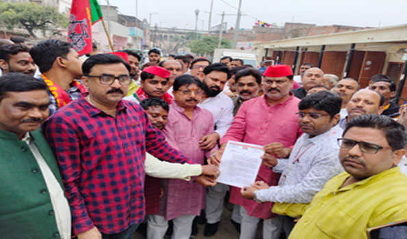 योगी सरकार हर माेर्चे पर फेल नजर आ रही है: तेज नारायण पाण्डेय
