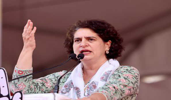 भाजपा के नेता भूल गए कि वोट जाति धर्म की बात से नहीं काम करने से मिलता है: प्रियंका