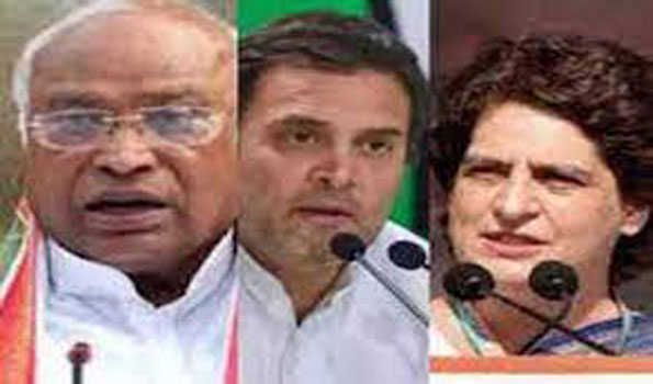 खड़गे, राहुल एवं प्रियंका राजस्थान में करेंगे जनसभाओं को संबोधित