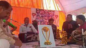 प्रयागराज में भारत की विश्वकप में जीत के लिए अखंड रामायण पाठ