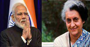 मोदी ने पूर्व प्रधाानमंत्री इंदिरा गांधी को श्रद्धांजलि दी
