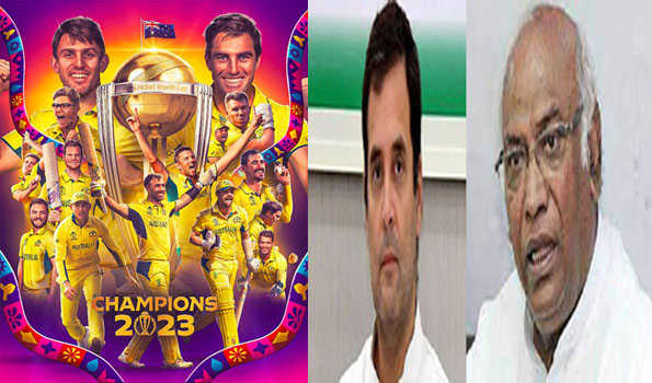 खड़गे-राहुल ने दी ऑस्ट्रेलिया को बधाई, भारतीय टीम के खेल को साराहा