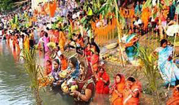 झारखंड में सूर्योपासना का महापर्व  छठ संपन्न