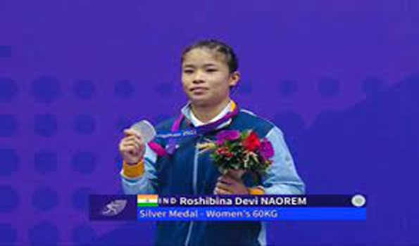 रोशिबिना देवी ने वुशू विश्व चैम्पियनशिप में जीता रजत पदक
